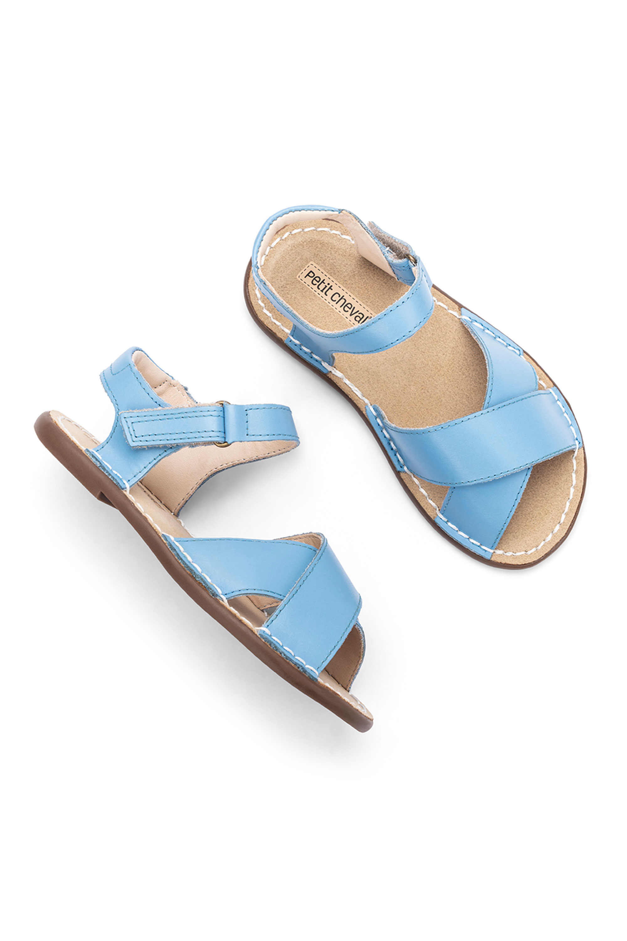 Sandália Infantil Fantoche Lilice – Couro e Conforto Petit Cheval